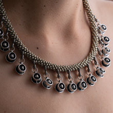 Load image into Gallery viewer, Coffee Lover Kumihimo Necklace

