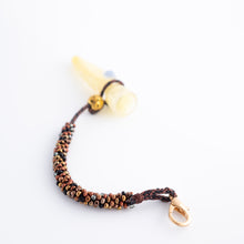 Load image into Gallery viewer, Chilleash - Kumihimo Braided Chillum & Pipe Leash