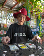 Load image into Gallery viewer, BE KIND TO THE WITCHES (BLACK) Premium Heavyweight Oversize T