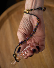 Load image into Gallery viewer, Chilleash Bracelet - Kumihimo Braided Chillum & Pipe Leash/Bracelet