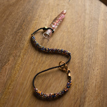 Load image into Gallery viewer, Chilleash Bracelet - Kumihimo Braided Chillum &amp; Pipe Leash/Bracelet
