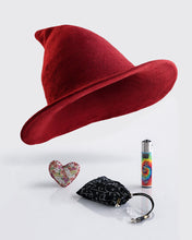 Load image into Gallery viewer, A Good Witch Stash Hat - Red
