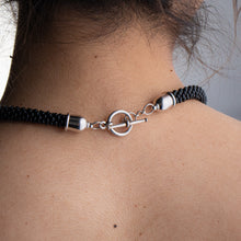 Load image into Gallery viewer, Owl Kumihimo Necklace
